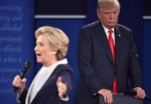 Los 5 momentos más tensos e incómodos del hostil debate presidencial entre Donald Trump y Hillary Clinton