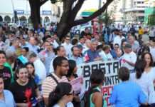 Reportaje gráfico de la marcha contra la impunidad