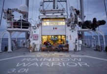 Icónico velero de Greenpeace se suma a la defensa de los mares del fin del mundo