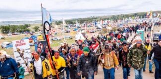 Los sioux, en guerra contra Trump