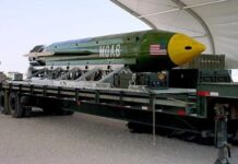 EE.UU lanza en Afganistán la bomba no nuclear más potente que posee