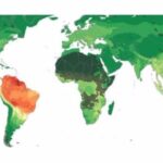 El mapa mundial de peligros para la salud en el que América Latina aparece en rojo