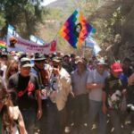 Evo Morales lideró caminata en homenaje al Che y su guerrilla