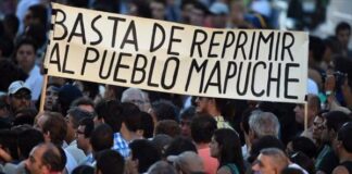 Gobierno argentino defiende represión contra mapuches
