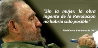 Saludos desde Cuba en el día internacional de la mujer