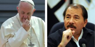 Carta del Papa Francisco a Daniel Ortega