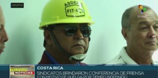 Huelga indefinida de organizaciones populares en Costa Rica