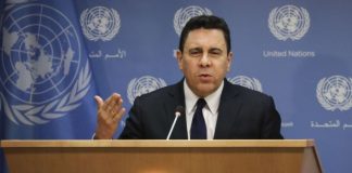 EN VIVO: Embajador de Venezuela ante la ONU ofrece una conferencia de Prensa