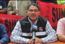 Obreros marcharán contra la persecución política