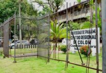 Universitarios exigen centro de enseñanza digno en Colón