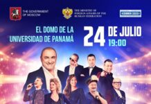 Gran concierto de artistas rusos en Panamá