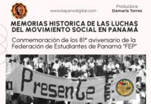 Memorias históricas de las luchas del movimiento social en Panamá