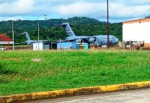 Denuncian en Panamá presencia de aviones militares de EEUU