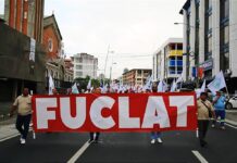 Trabajadores marchan en Panamá contra proyecto de ley sobre seguro