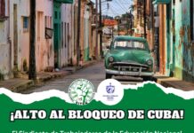 Soluidaridad con Cuba