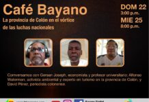 La provincia de Colón en el vórtice de las luchas nacionales