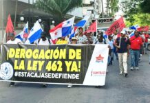 SUNTRACS se toma las calles y sigue en huelga