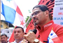 Dirigente del SUNTRACS denuncia allanamientos y dura represión