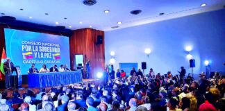 Venezuela instala Consejo Nacional por la Soberanía y la Paz capítulo Caracas