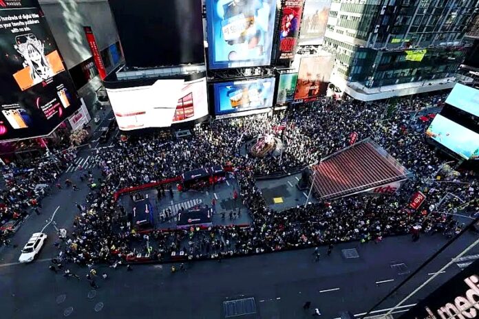Protesta contra Trump en la ciudad de Nueva York (Foto: Getty Images).