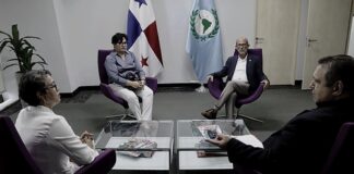 Presidente del PARLATINO se reúne con la Asociación Martiana de Cubanos Residentes en Panamá