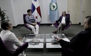 Presidente del PARLATINO se reúne con la Asociación Martiana de Cubanos Residentes en Panamá