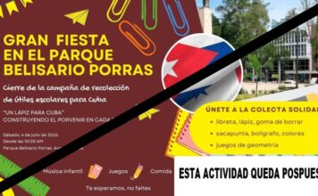 Colecta solidaria: un lápiz para Cuba